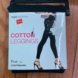 Size large cotton leggings
